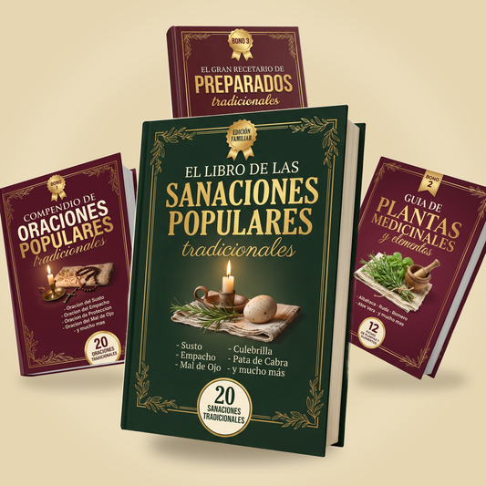 El libro de las Sanaciones Populares - Los secretos de las tradiciones transmitidas de generación en generación.